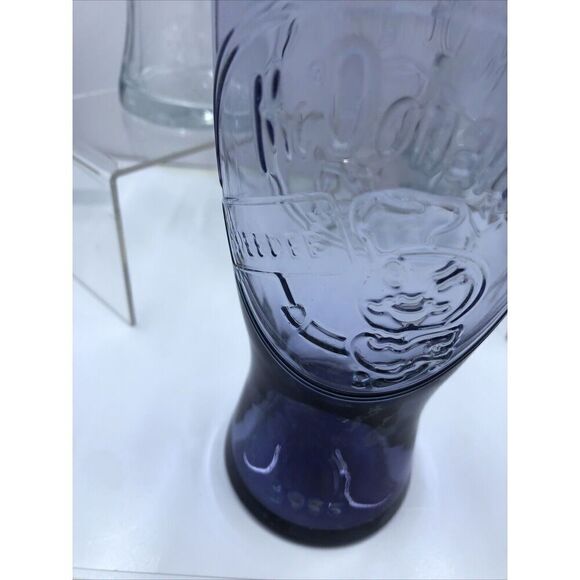 Set Of 3 McDonalds Drinking Glasses Speedee 1955 Purple 2x1992 Clear - Picture 10 of 16